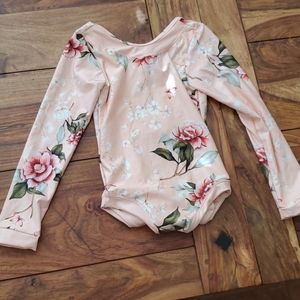 Agua Bendita Girls Floral One Piece Swimsuit